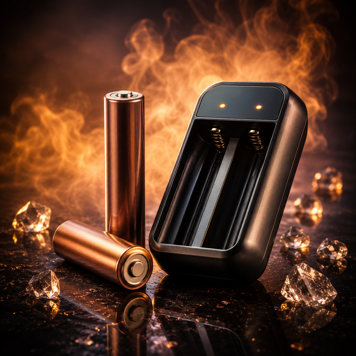 Vape batteries and chargers