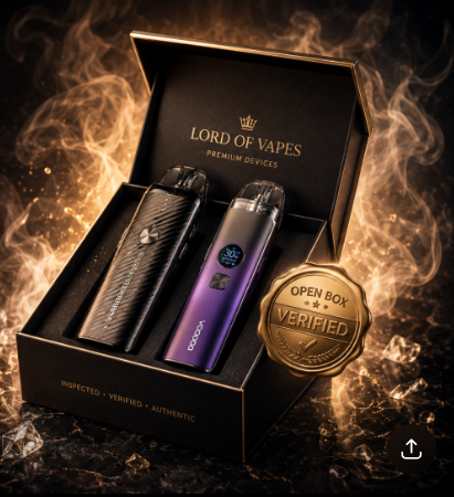 Open box vape devices