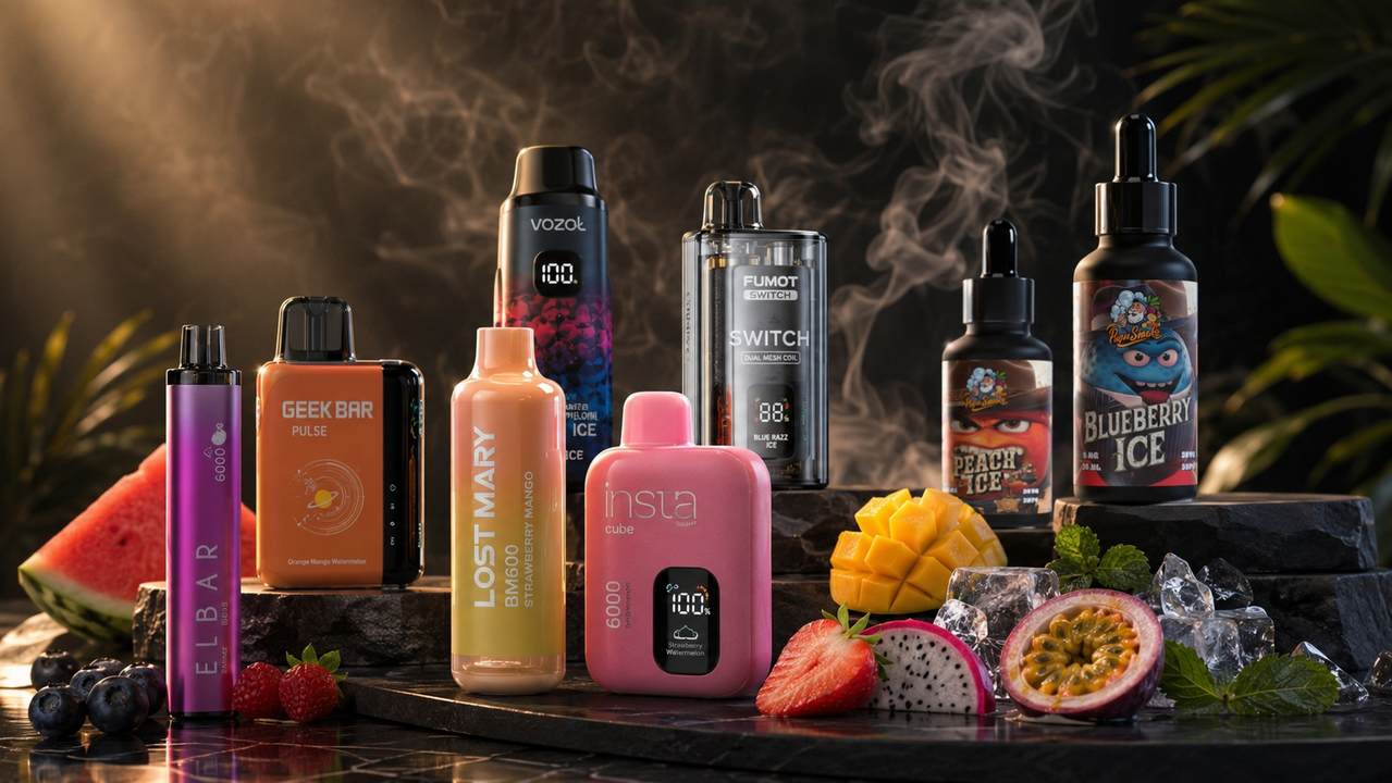 Premium Lord of Vapes lifestyle and product collection