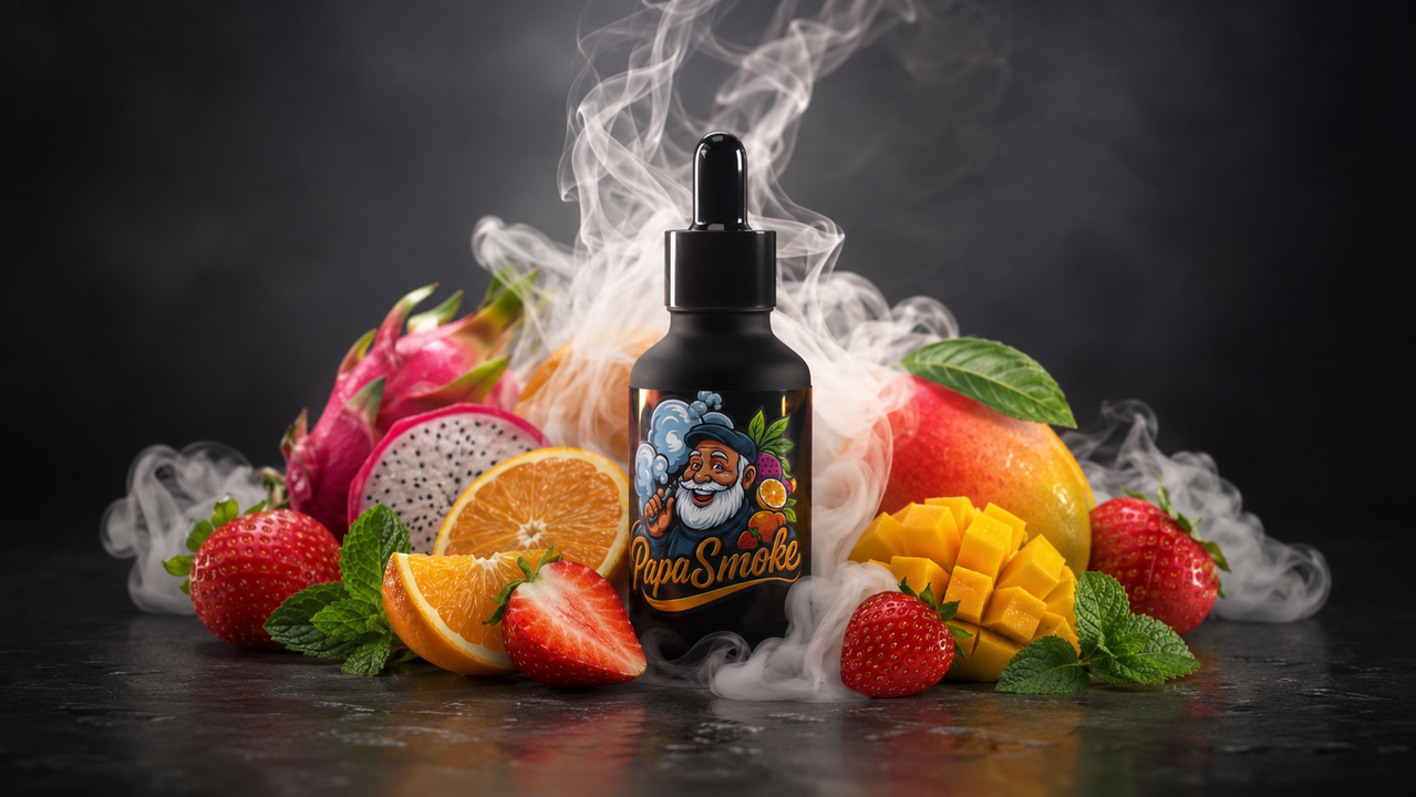 Refillable vape devices and Papa Smoke products