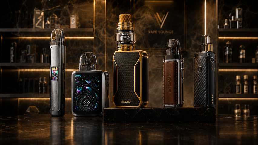 Refillable vape devices and Papa Smoke products