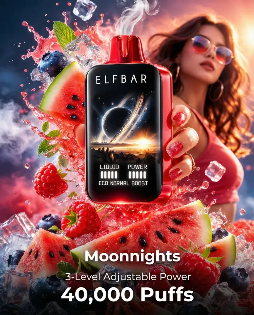 Elfbar Moonnight 40k Puffs