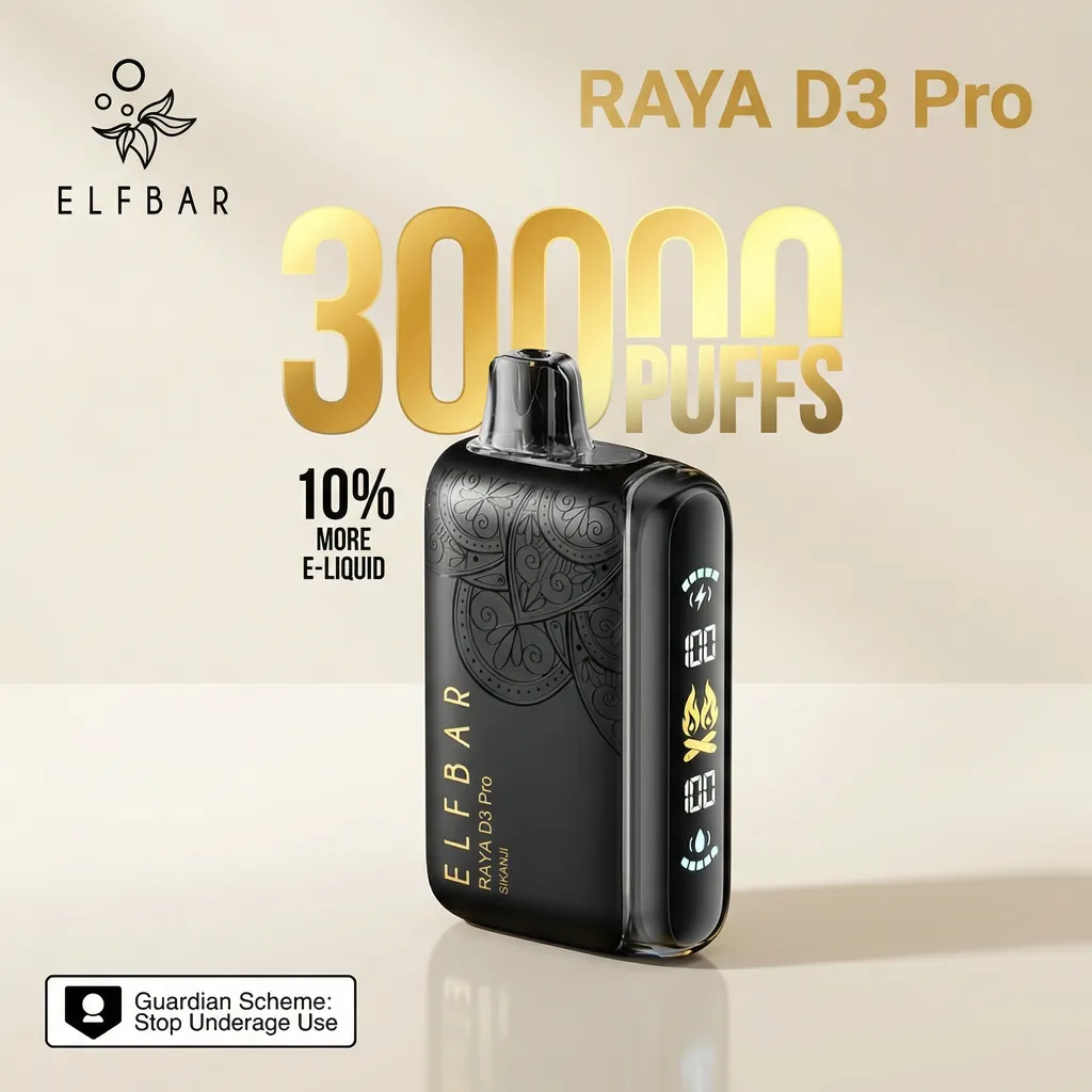 Elfbar Raya D3 pro 30k Puffs
